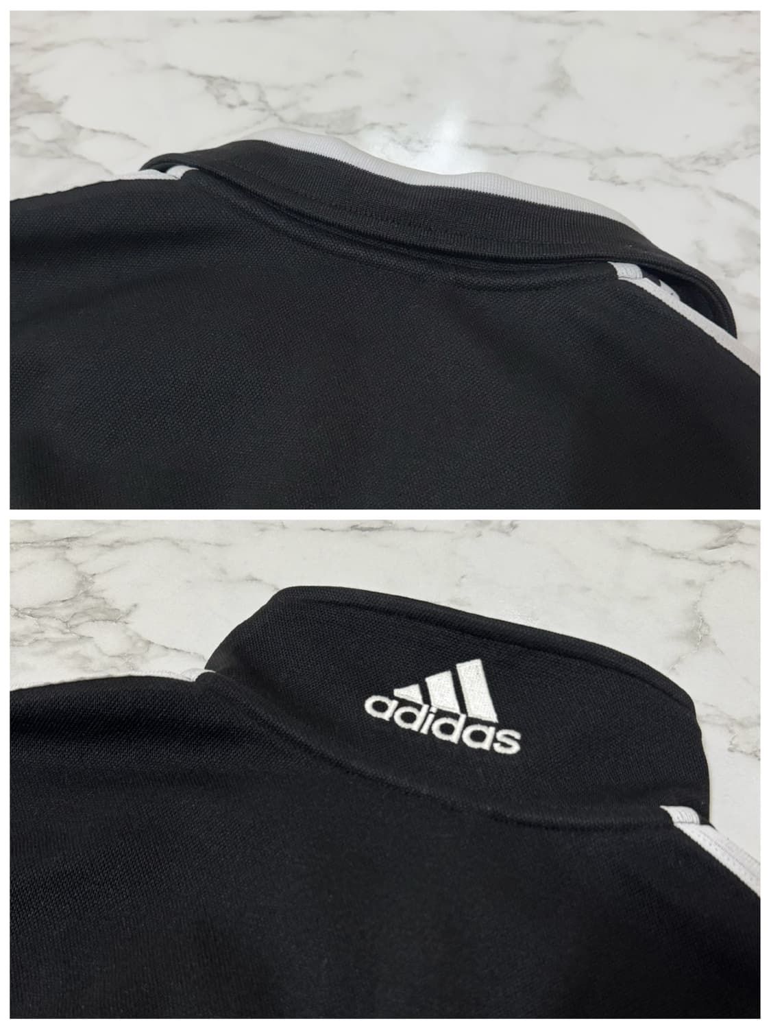 아디다스 레알마드리드 져지 100 L 트랙탑 자켓 블랙 축구 집업 유니폼 상품이미지9