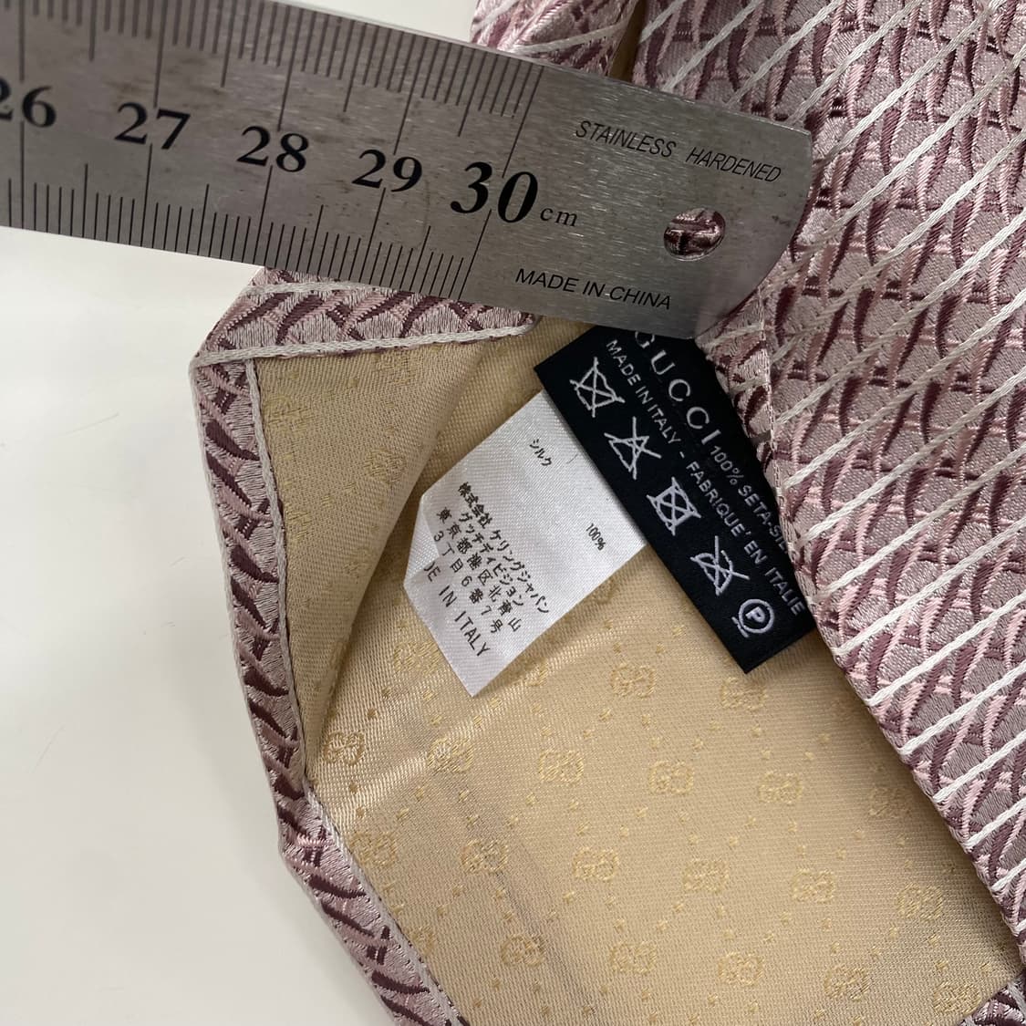 구찌(GUCCI) 명품 정품 넥타이 8.3cm 상품이미지5