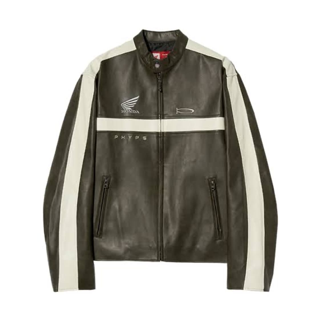 혼다 모터사이클 신세틱 레더자켓 빈티지차콜 구합니다 상품이미지1