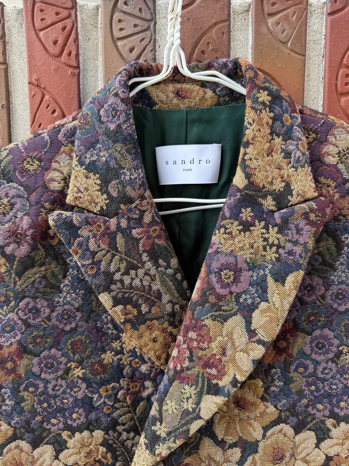 Sandro Paris 플로럴 자켓 38 (새상품) 상품이미지7