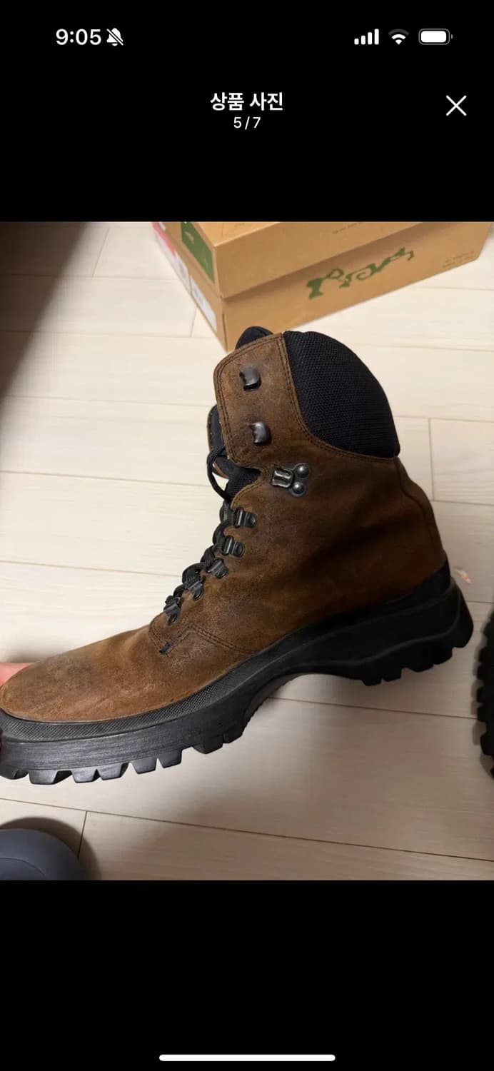 프라다 00s 하이킹 부츠 상품이미지5