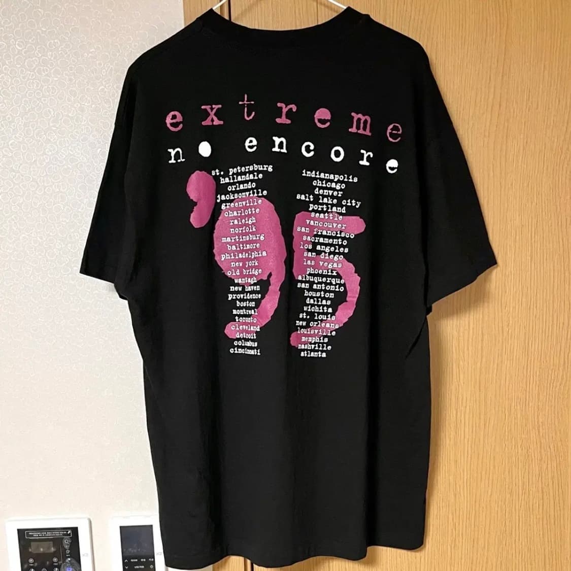 90s 빈티지 밴드티 반팔 티셔츠 / extreme 익스트림 상품이미지2