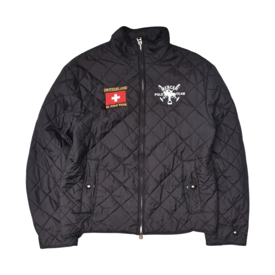 00S 폴로랄프로렌 스위스 퀄팅 퀼팅 자켓 양면 리버시블 점퍼 N0784 상품이미지2