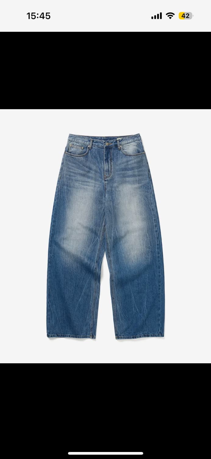 더아이덴티티 프로젝트 와이드 데님 상품이미지3