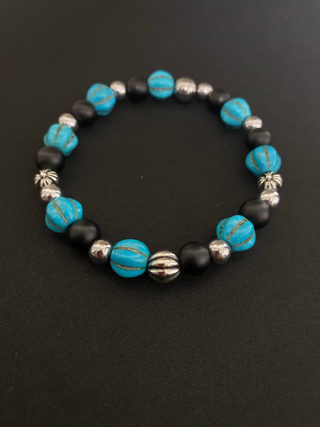 호박 터키석 팔찌 상품이미지2