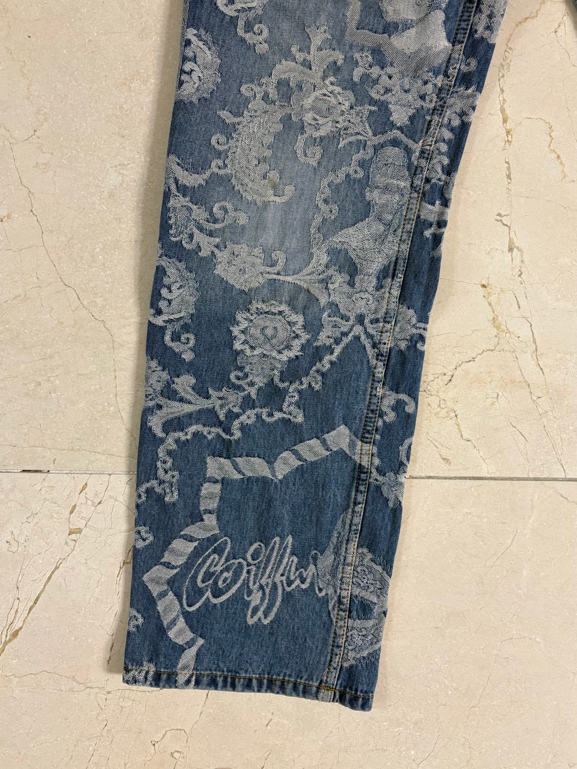 Martine Rose Jacquard Jeans  상품이미지5