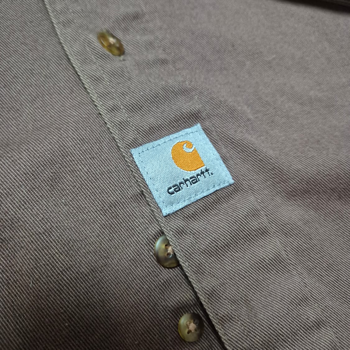 [빈티지 맛집🔥] 칼하트 원포켓 코튼 셔츠 상품이미지4