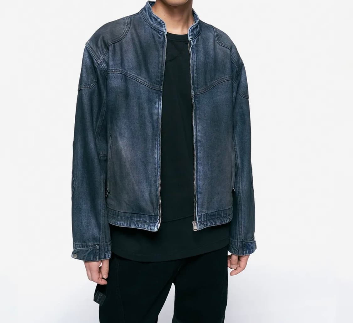 INSILENCE Denim Rider Jacket L 상품이미지1