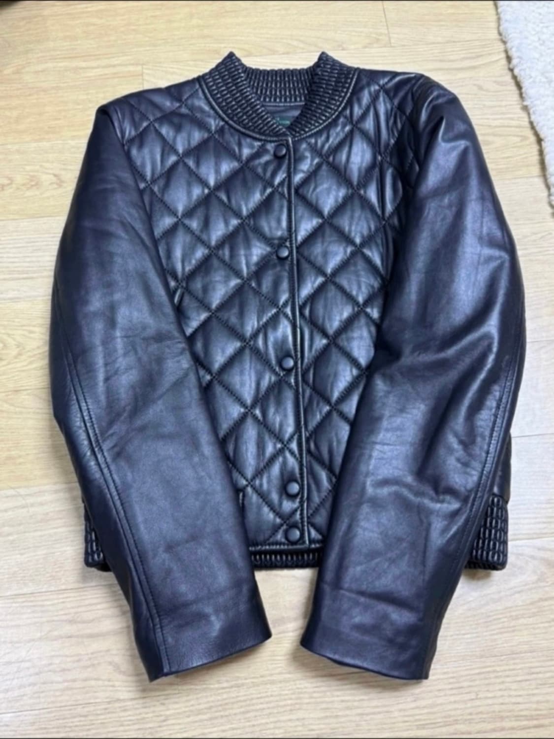 베네통 여성 가죽 자켓 42 상품이미지1