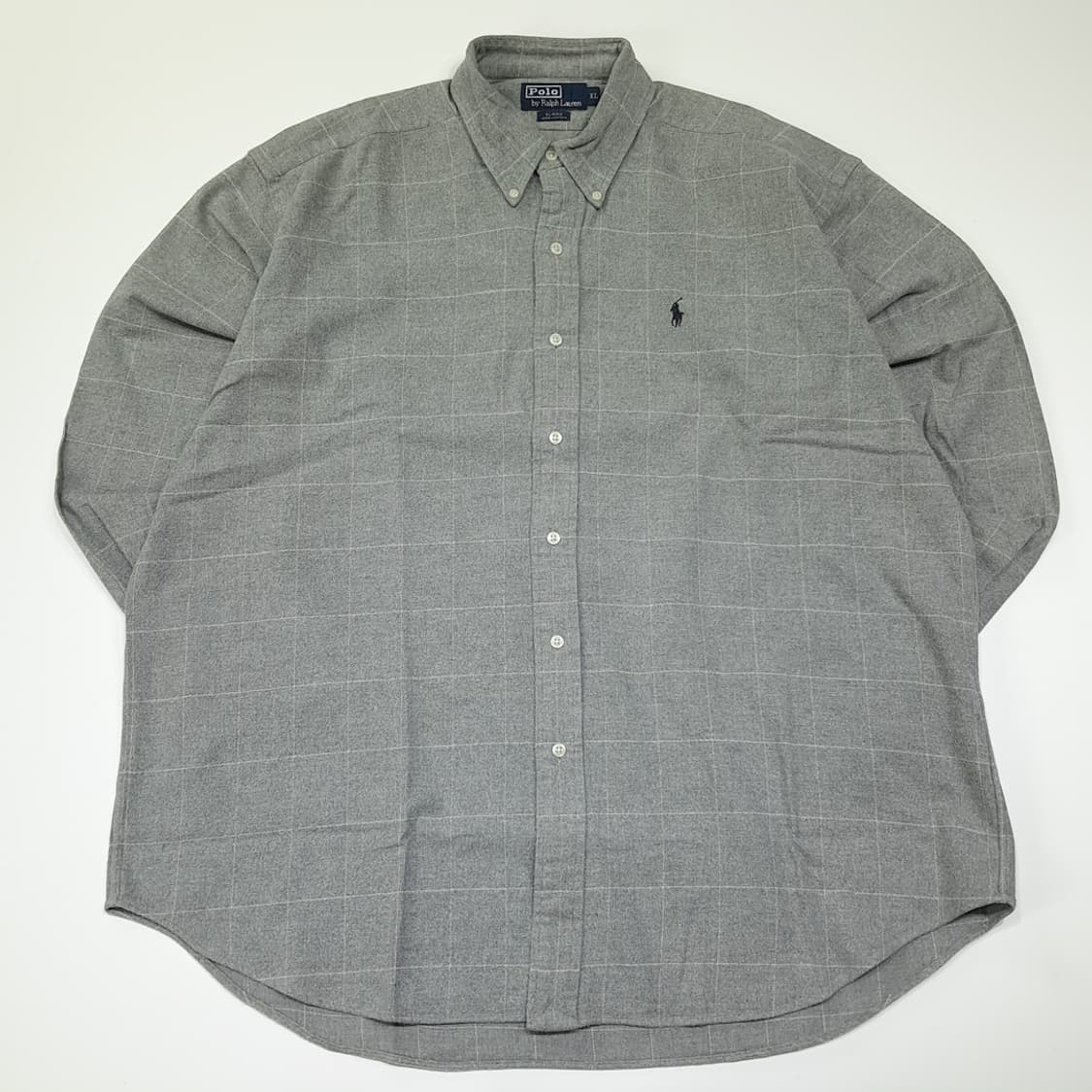 CL065 XL 폴로 랄프로렌 90s BLAIRE 핏 윈도우페인 체크  상품이미지1