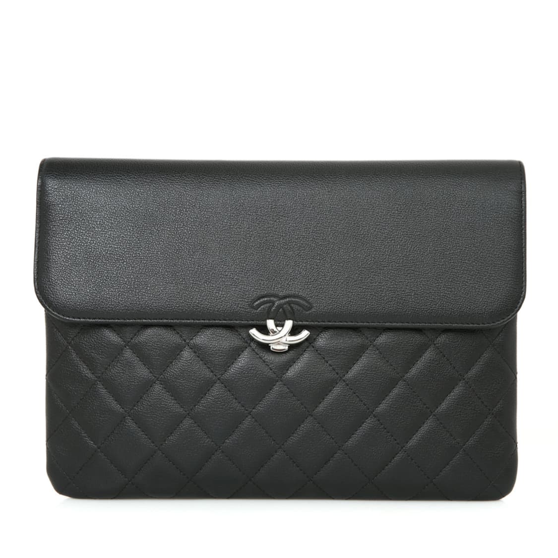 샤넬 클래식 캐비어 플랩 클러치 블랙 퀼팅백 A84430 상품이미지1