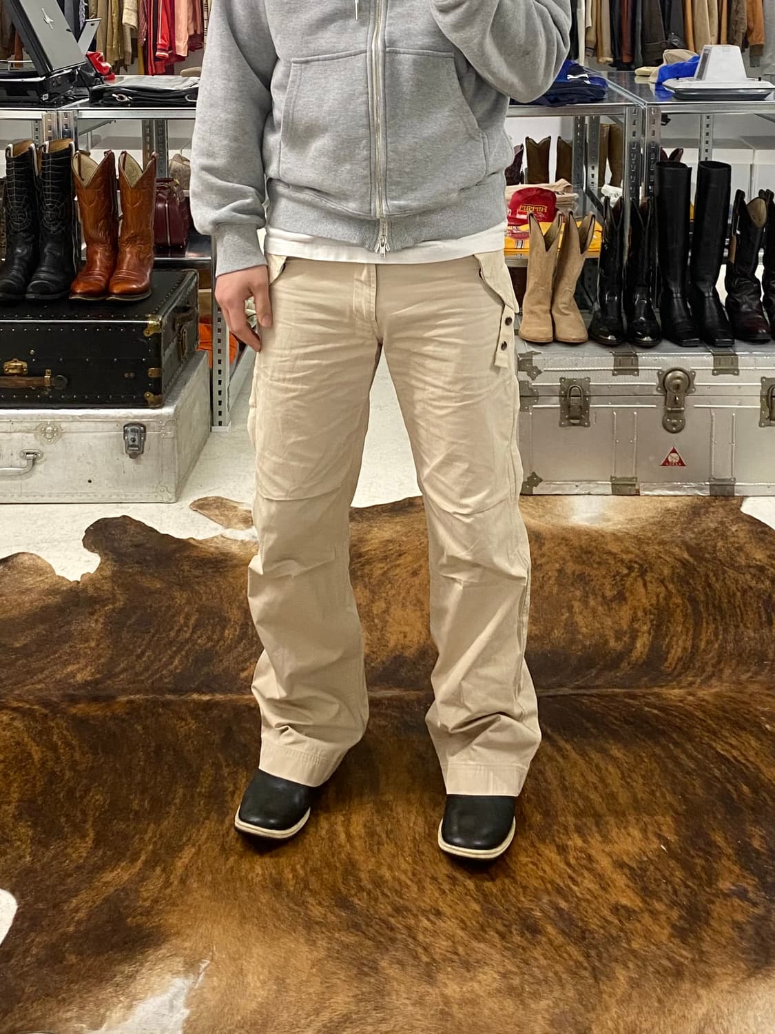 THEORY bdu cargo boots-cut pants 띠어리 부츠컷 상품이미지1