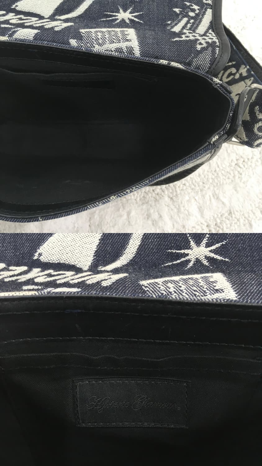 히스테릭글래머 데님 크로스/숄더 2way bag 상품이미지7