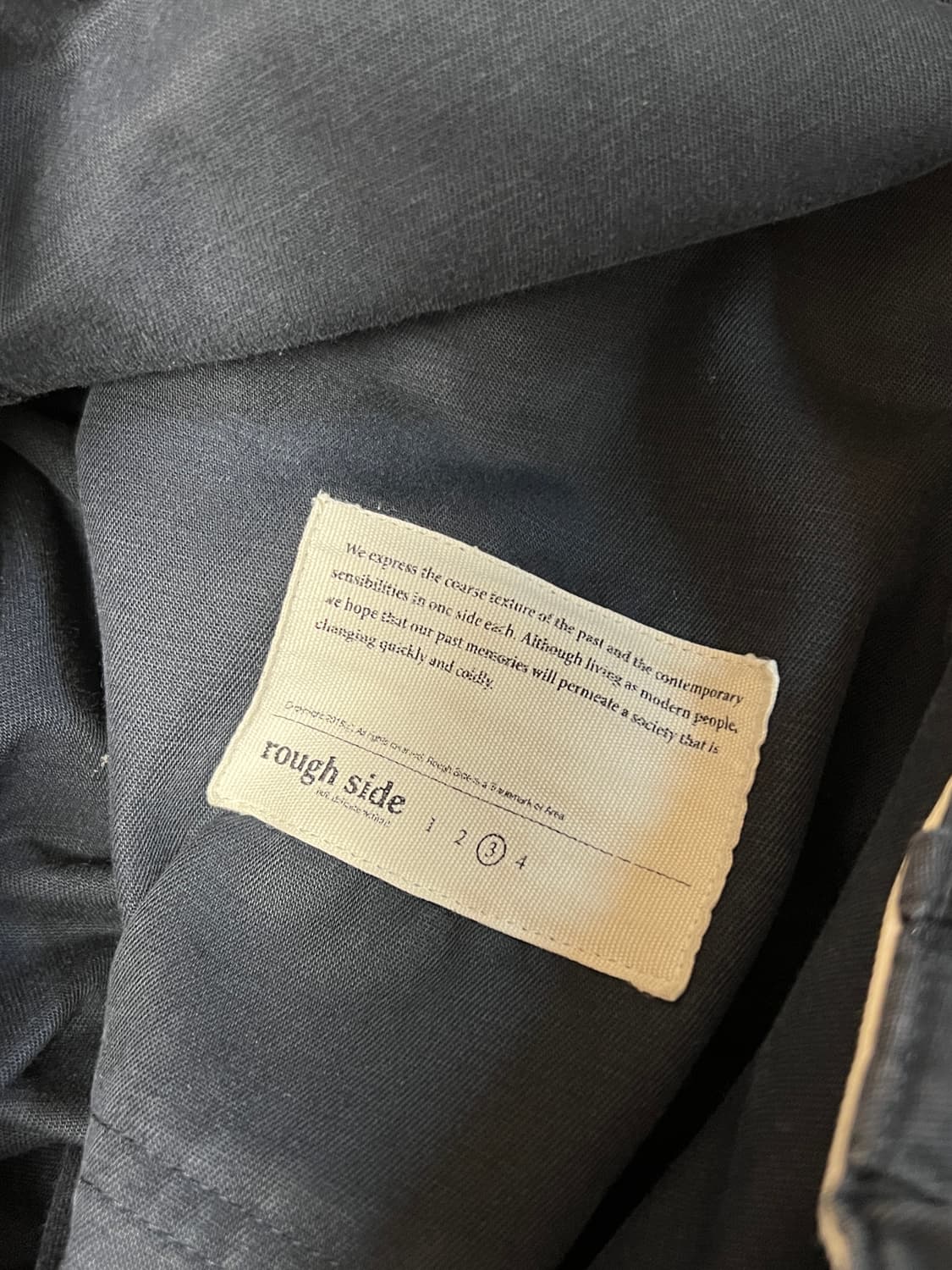 [3] 러프사이드 퍼티그 팬츠 블랙 상품이미지6