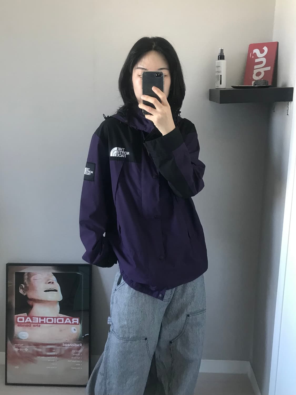 노스페이스 화이트라벨 마운틴 다운 바람막이 자켓 상품이미지4