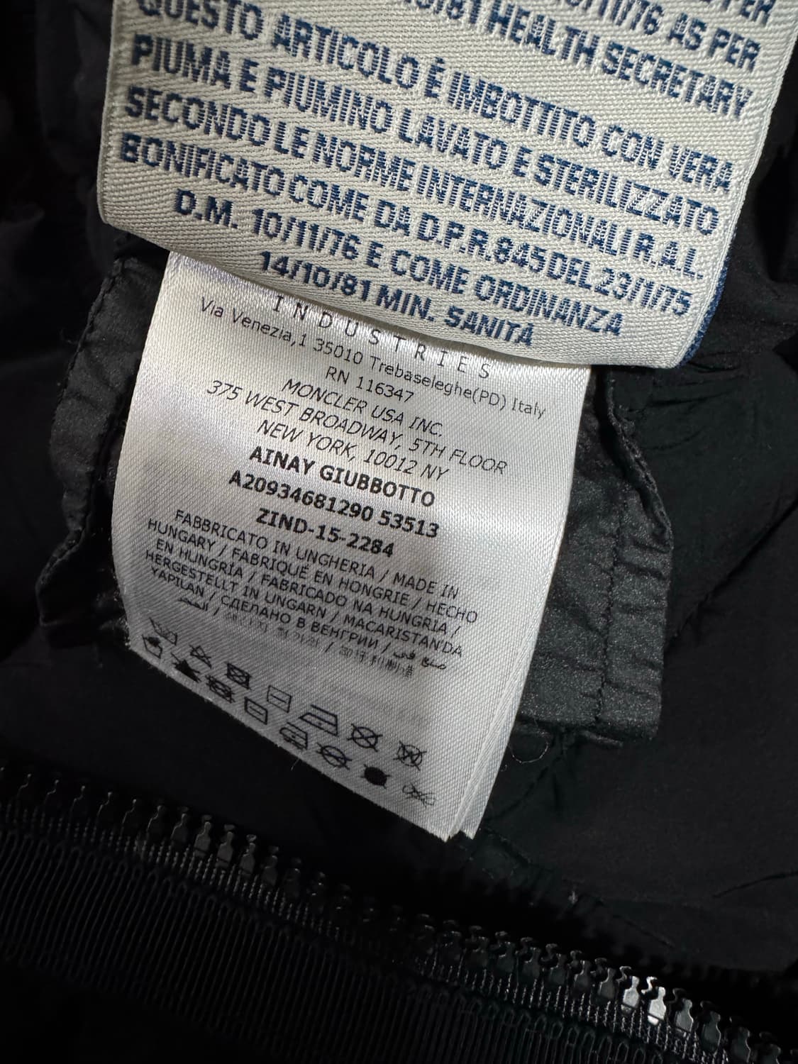 1 몽클레어 아이네이 다운 패딩 상품이미지8