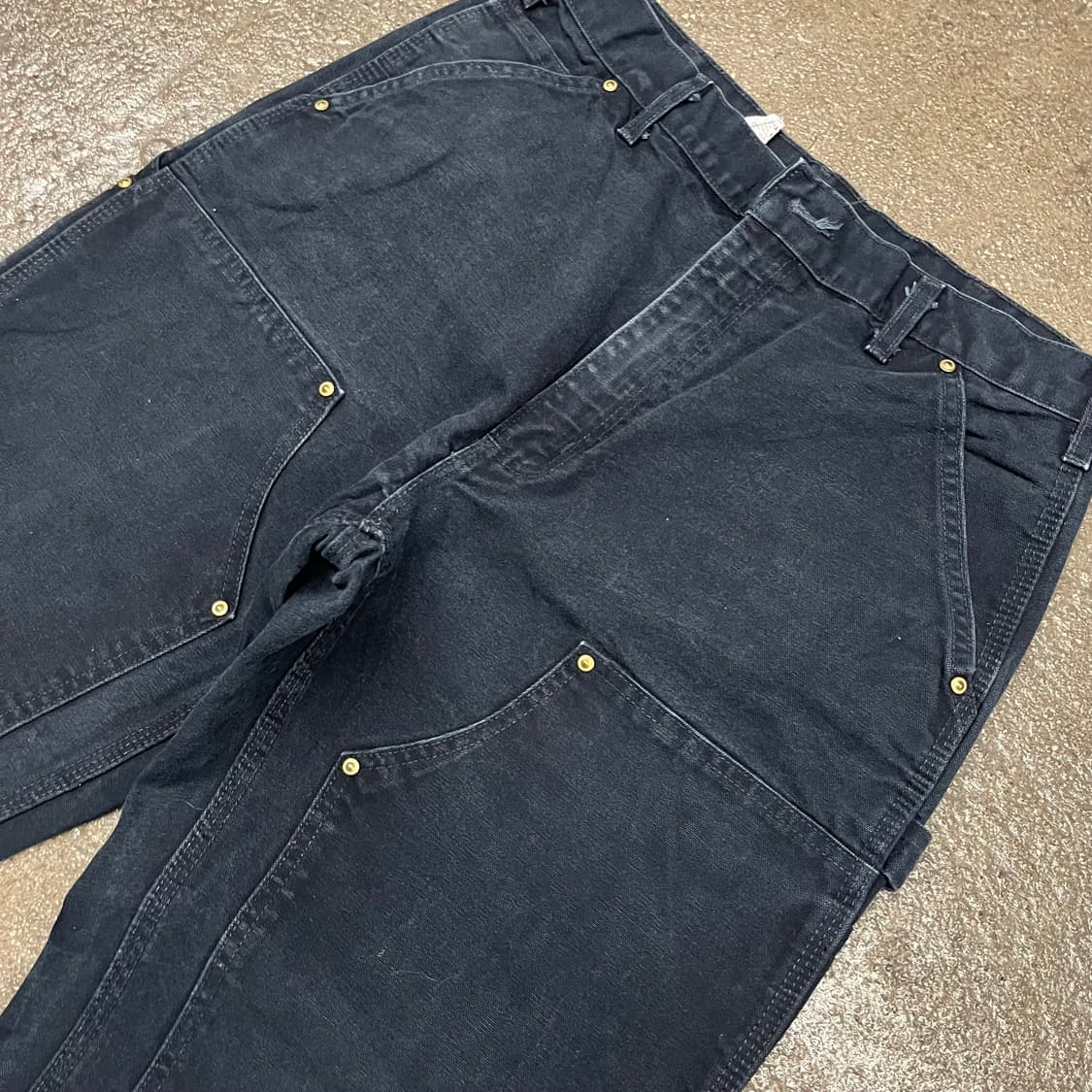 Carhartt 블랙 더블니 팬츠 (32“) 상품이미지2