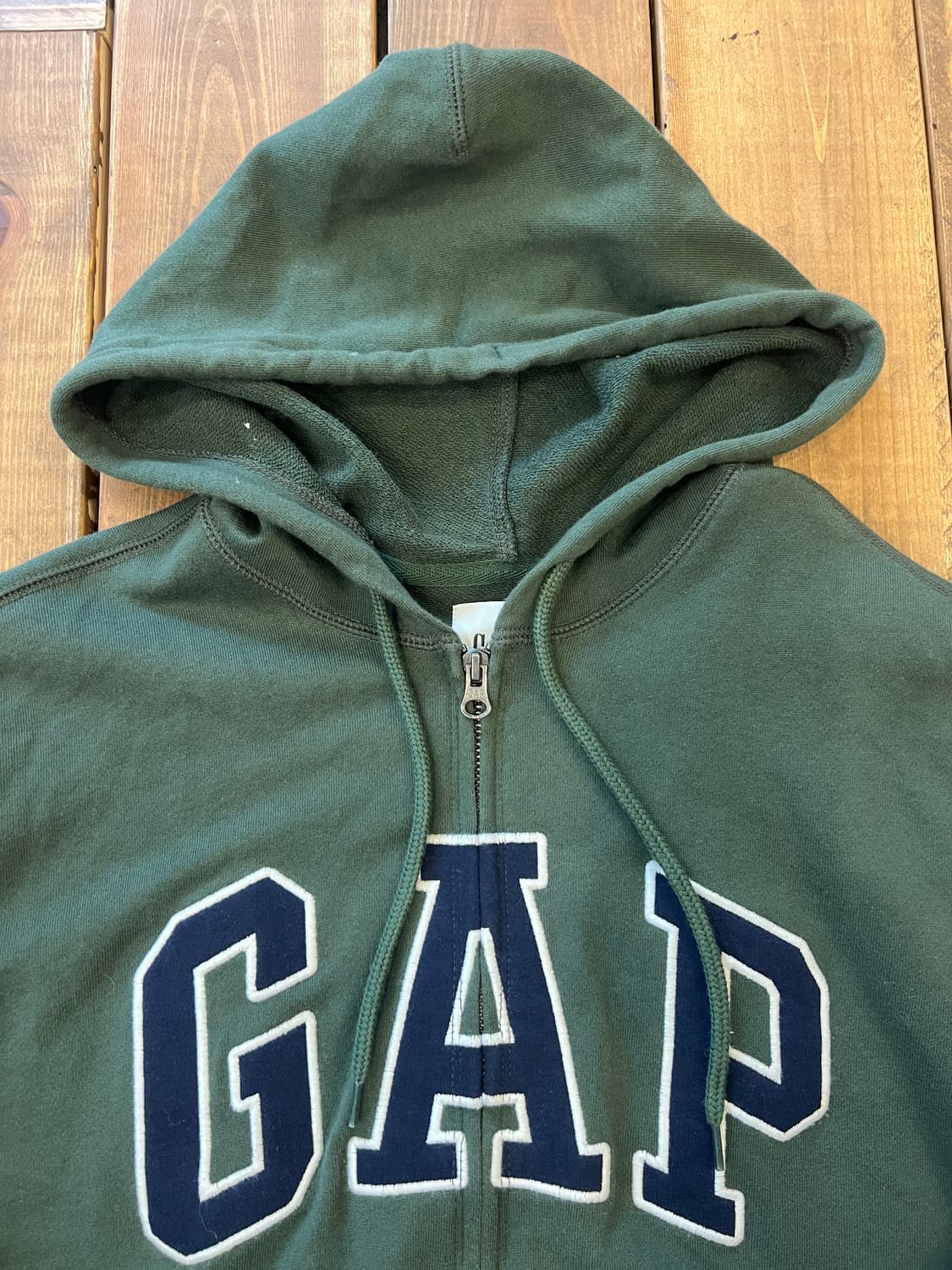 GAP 카키 후드집업 상품이미지8