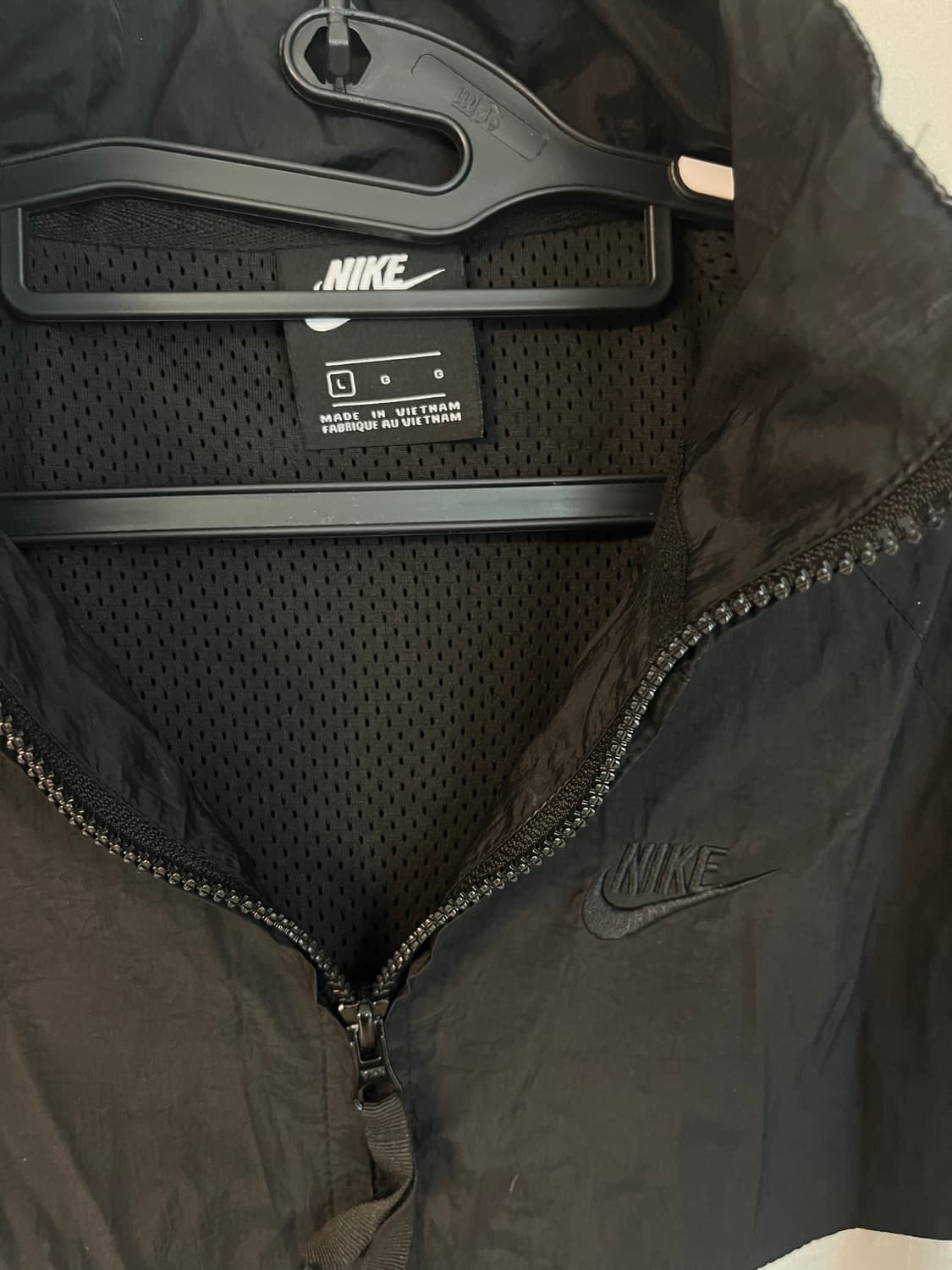 나이키 빅스우시 블랙/화이트 바람막이 [L] 상품이미지4