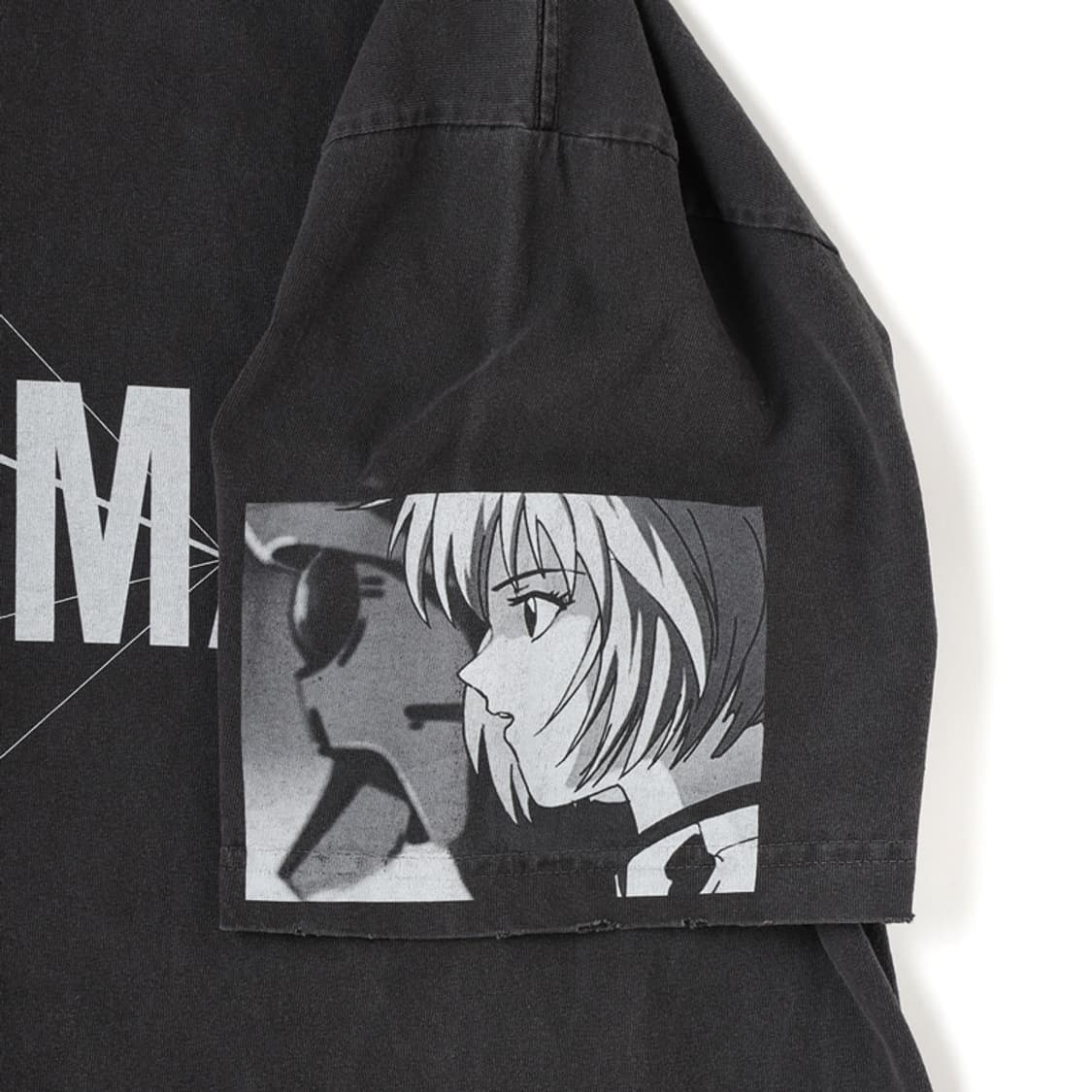 에반게리온 야시마 작전 반팔 티셔츠 블랙 상품이미지5