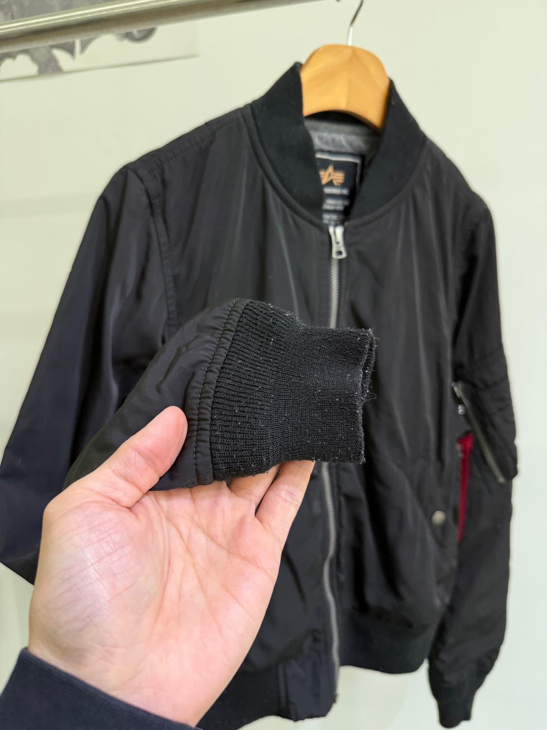 ALPHA INDUSTRIES 집업 자켓  상품이미지3