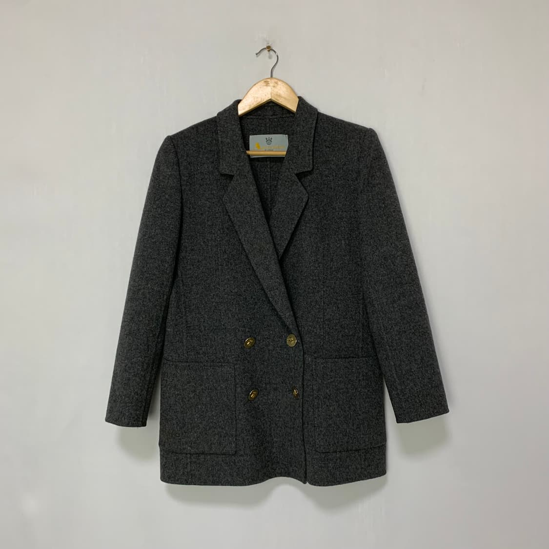 아쿠아스큐텀 모직 더블 버튼 자켓 블레이저 여성 빈티지 상품이미지1