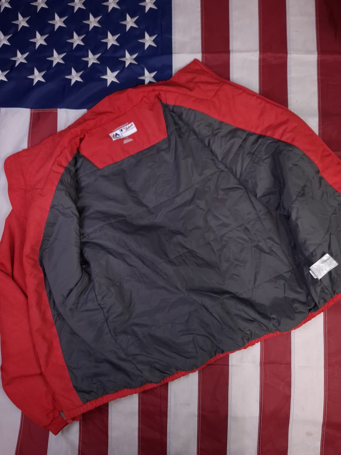 오리지날 마제스틱 LA 에인절스 봄버 자켓 상품이미지10