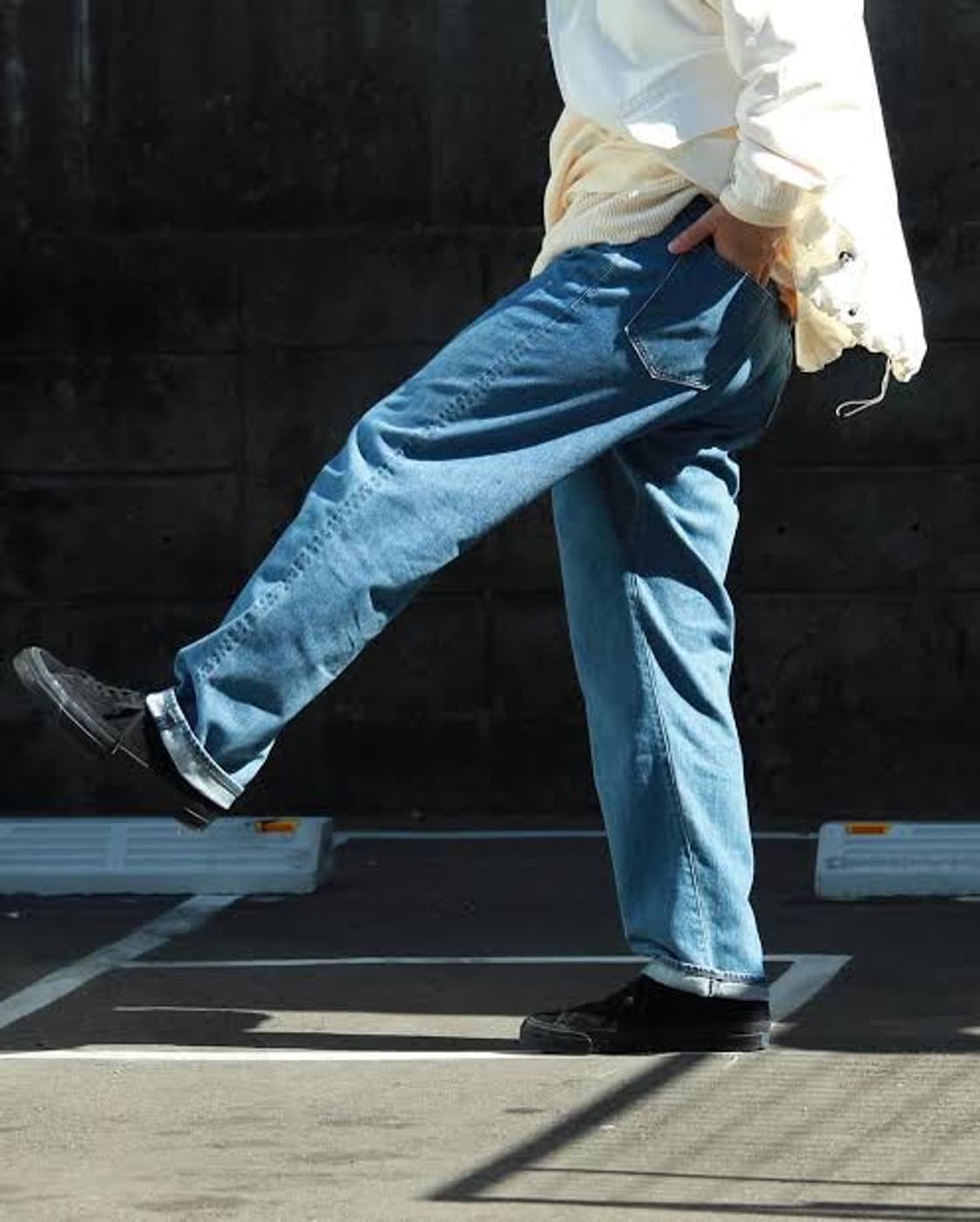 노스페이스 퍼플라벨 데님스트레이트 팬츠 상품이미지2