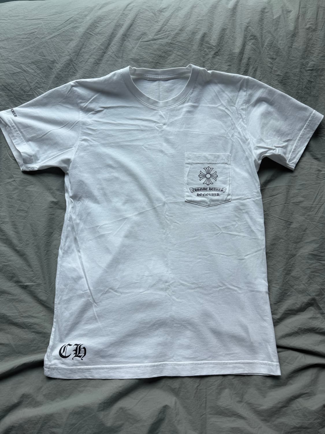 [M] 크롬하츠 ch플러스 로고 반팔 티셔츠 상품이미지1