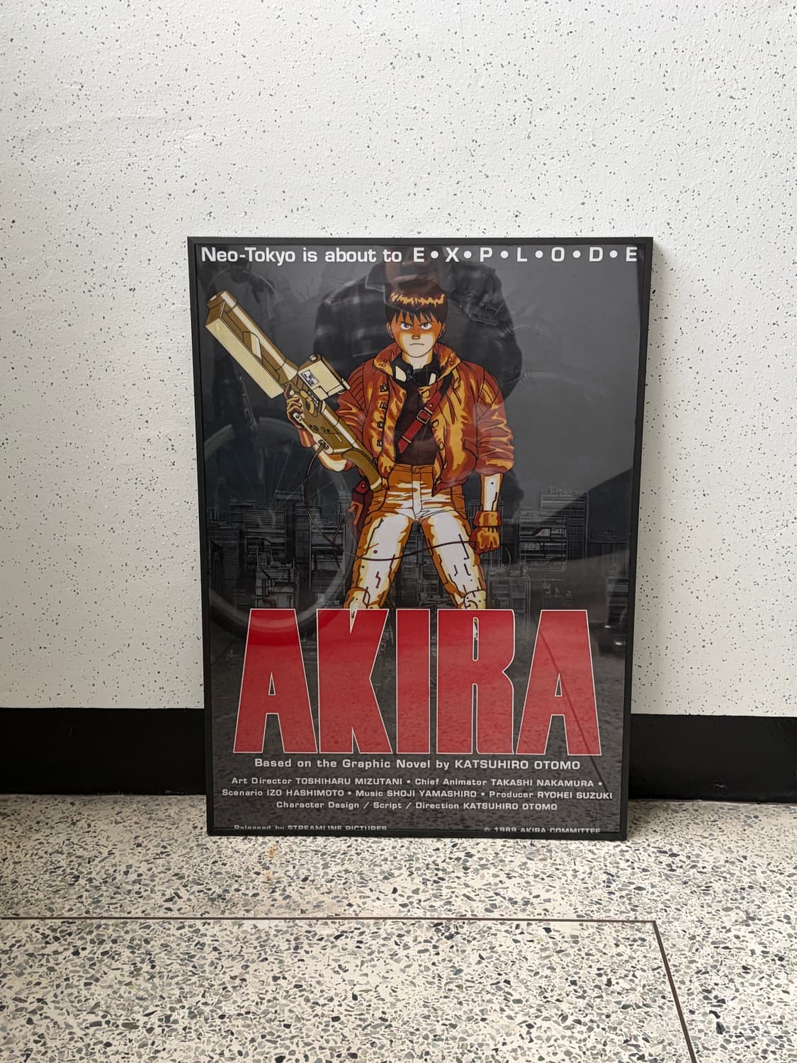 영화 아키라(AKIRA) 오리지널 리프린팅 포스터 액자 상품이미지2