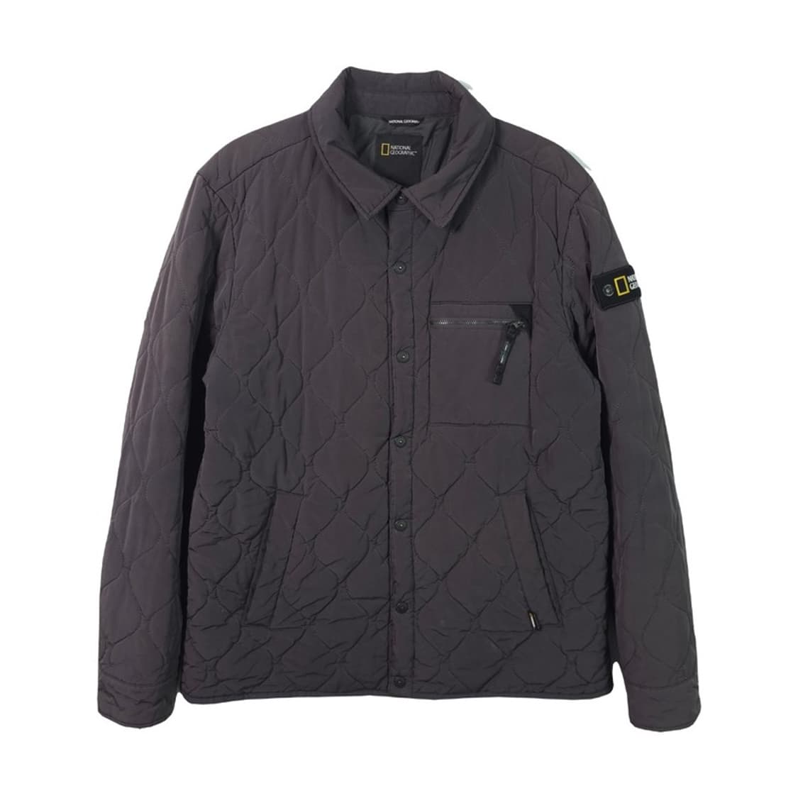 내셔널지오그래픽 카라 퀼팅 자켓 경량패딩 XL 상품이미지1