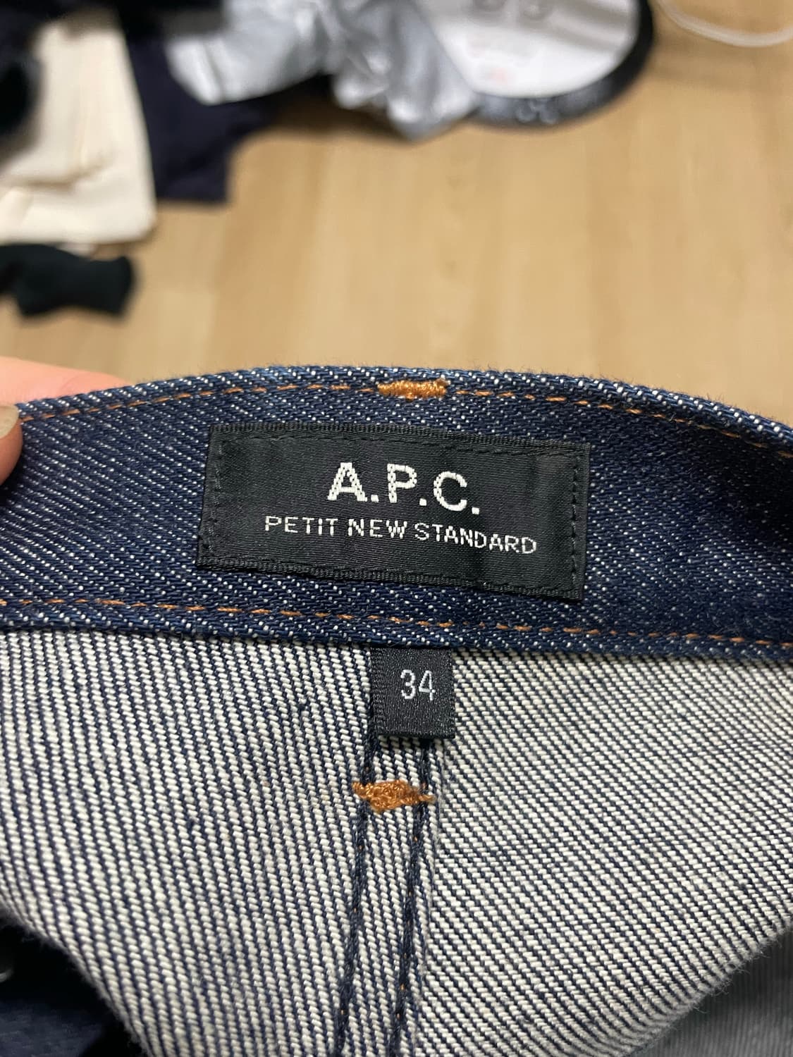 (34) 아페쎄 apc 쁘띠 뉴스탠다드 데님 상품이미지3