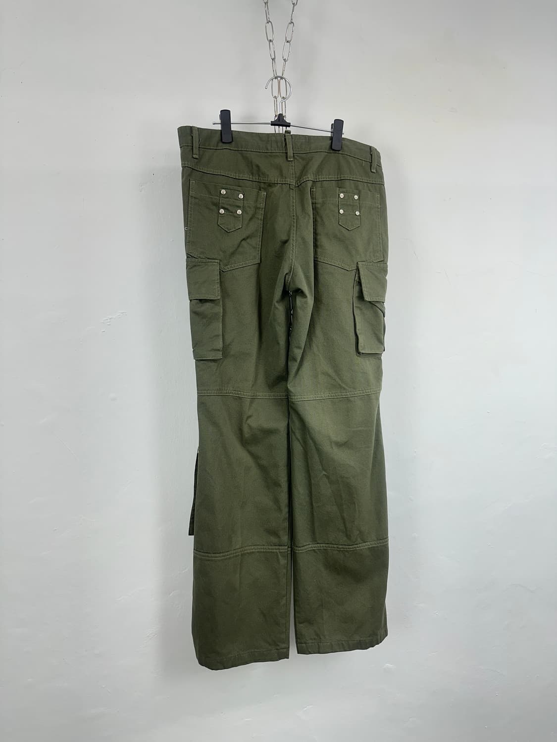 Studded Military Pleat Zip Cargo Trouser 상품이미지10