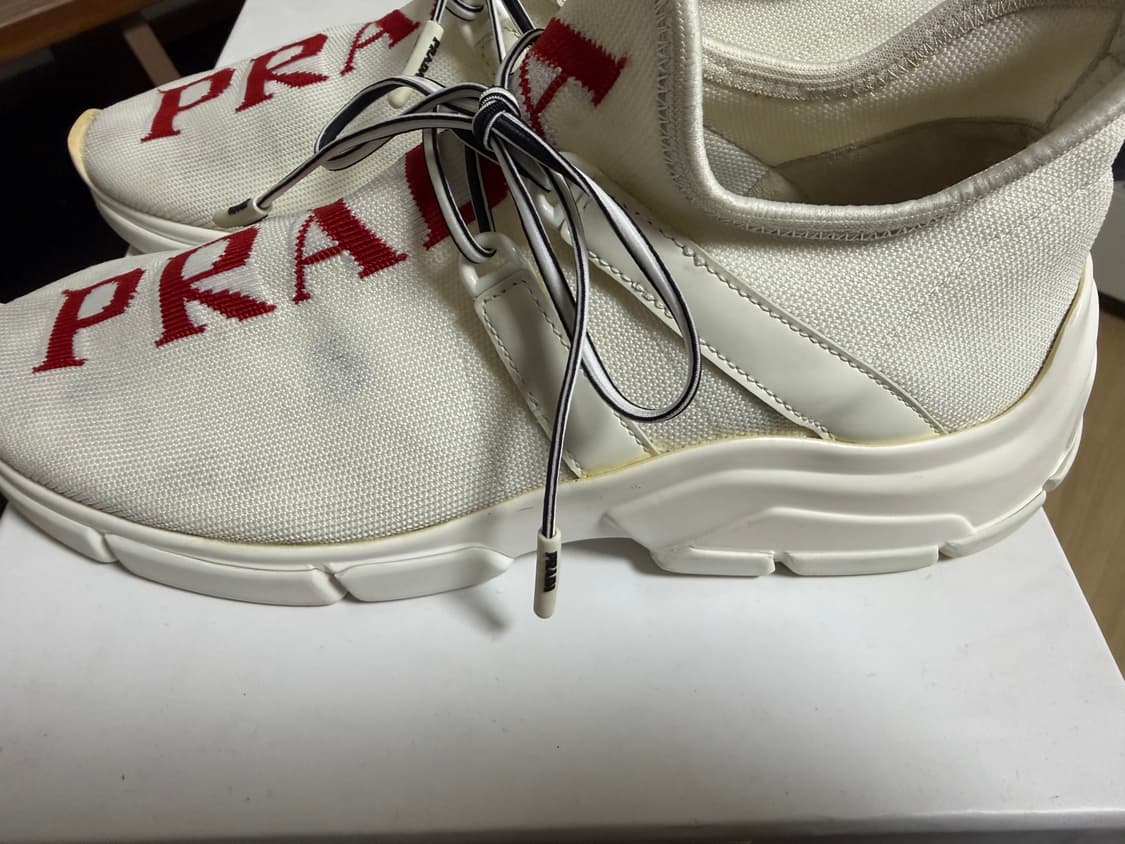 프라다 니트 스니커즈 상품이미지4