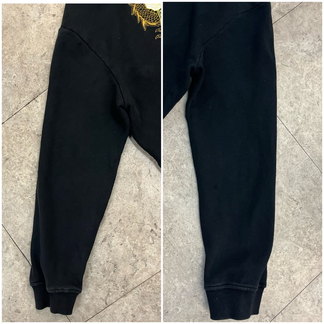 빈티지 잉어 자수 후드티 블랙 3XL #csz2384 상품이미지9