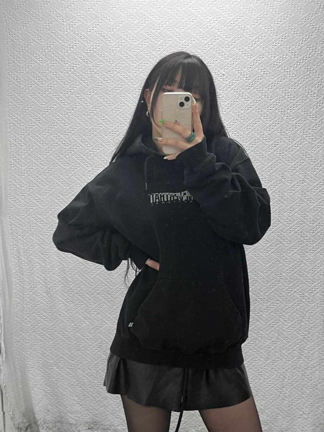 디스이즈네버댓 스트릿 캐주얼 그래픽로고 후드티 M C09237 상품이미지1