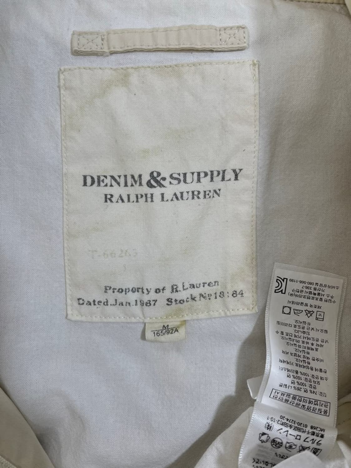 데님앤서플라이 패치워크 야상 자켓/#2687 상품이미지6