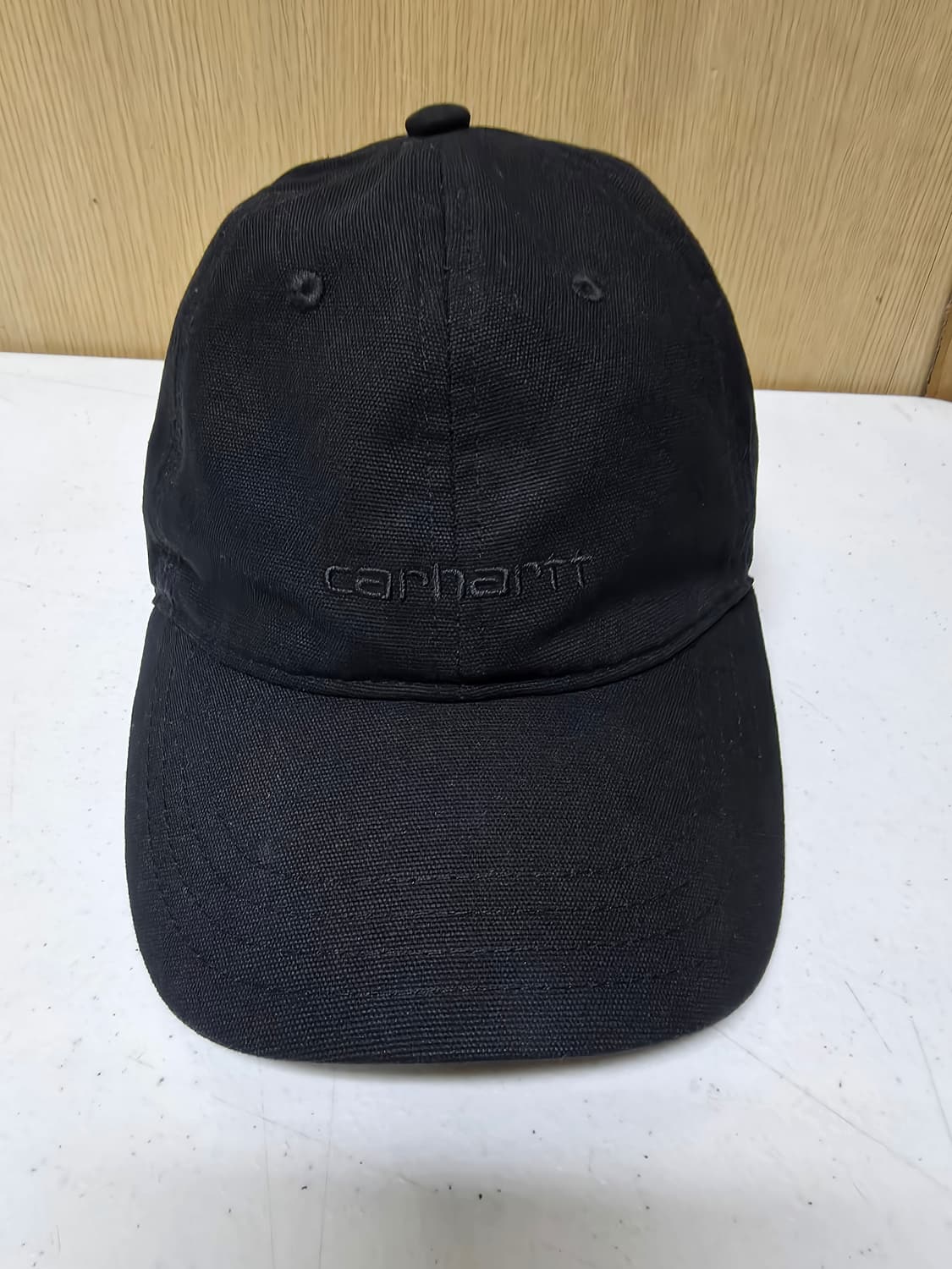칼하트 캔버스 스크립트 볼캡 상품이미지1