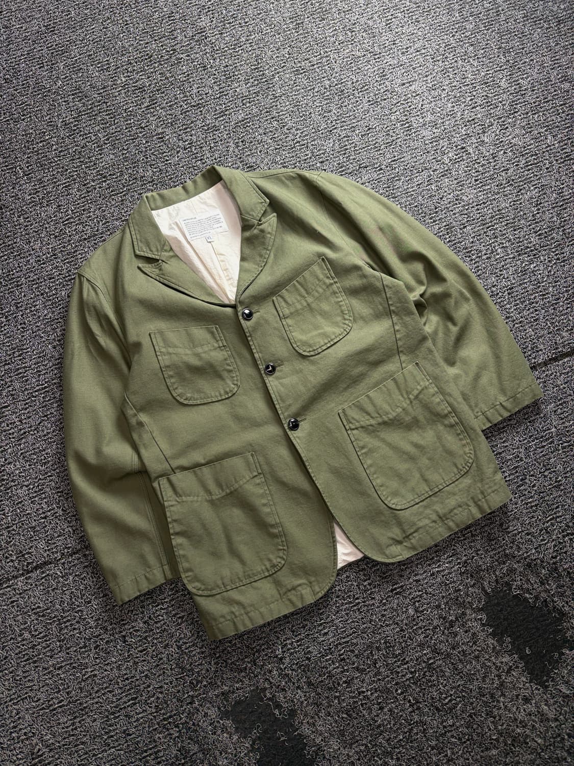 유니폼브릿지 포켓 디테일 미니멀 블레이져 자켓 3440 상품이미지1