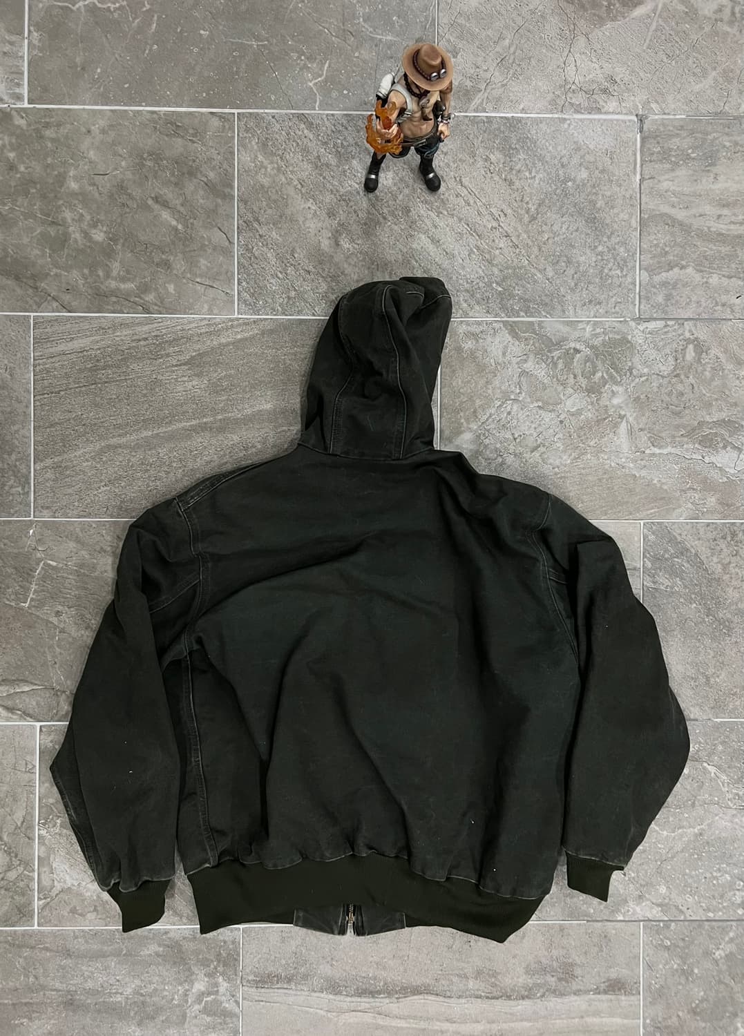 (XL) 칼하트 후드 덕 액티브 자켓 J25 MOS 모스그린 상품이미지2