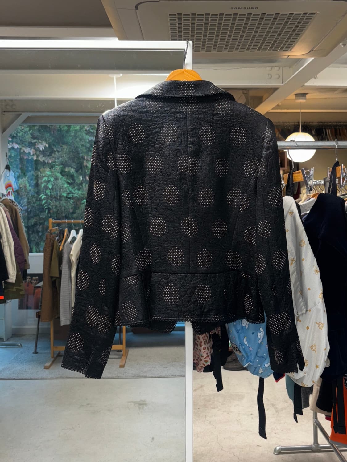 Sun rose 도트 자켓 상품이미지3