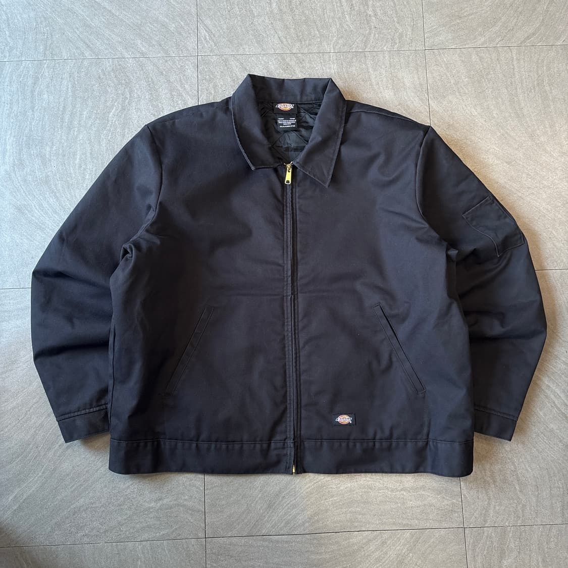 디키즈 정품 아이젠하워 누빔 블랙 워크 자켓  상품이미지1