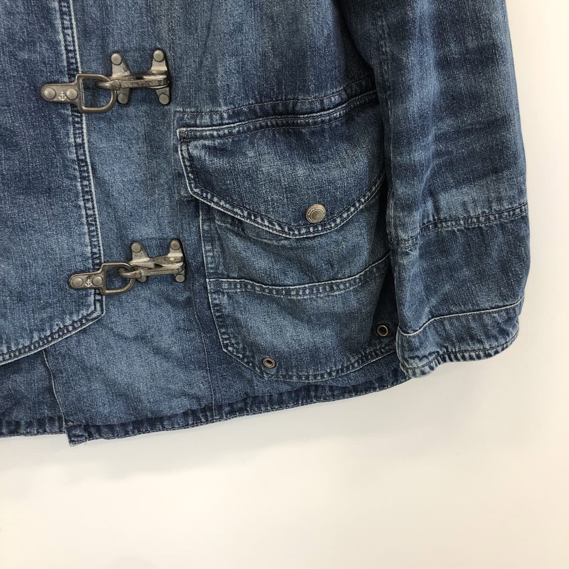 폴로 랄프로렌 QR백화점판 코틀랜드 파이어맨 데님자켓 95-100  상품이미지3