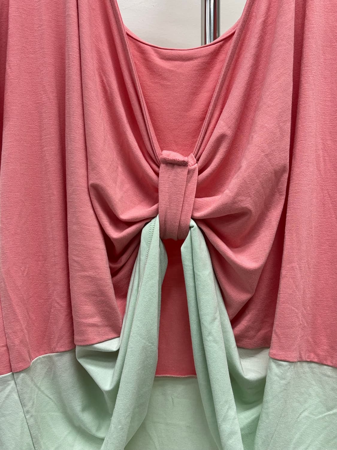 빈티지 파스텔 리본 반소매 티셔츠 상품이미지6