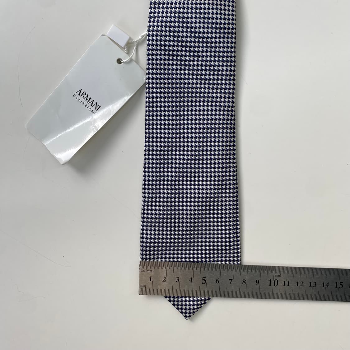 미사용품 택달린 알마니 명품 정품넥타이(ARMANI)7.3cm 상품이미지8