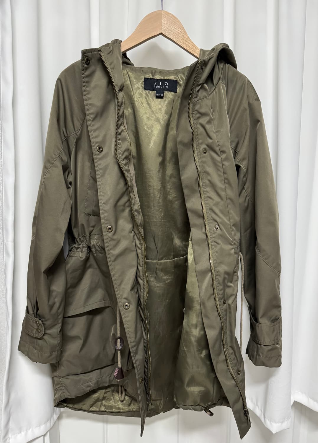 지오송지오 후드 야상자켓 상품이미지2