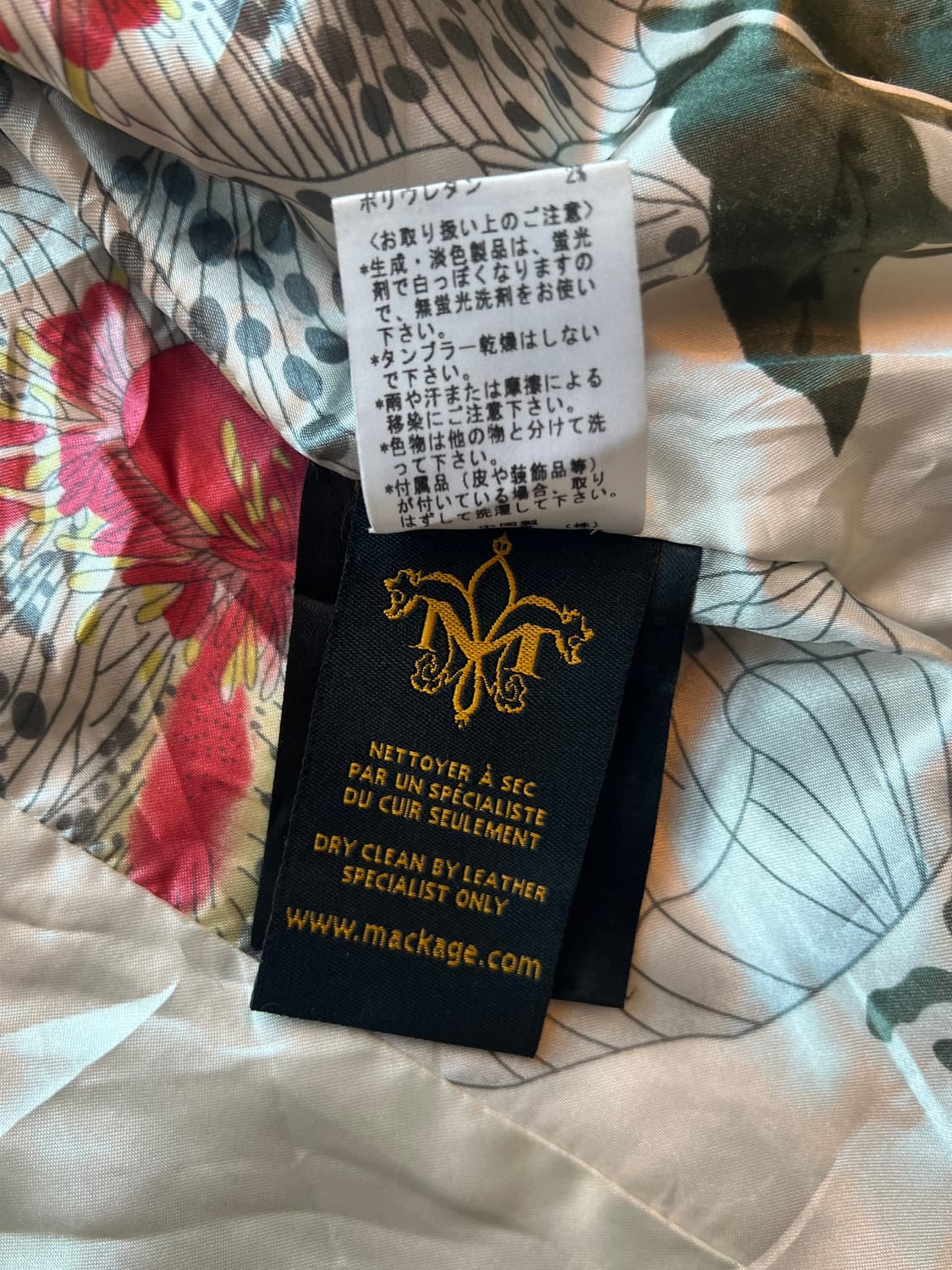 맥케이지 빈티지 레더 자켓  상품이미지8