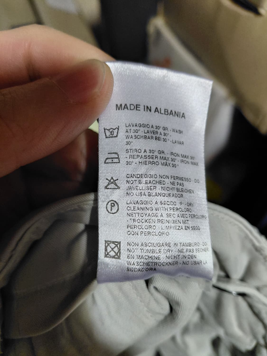 [디파트먼트5]코튼 치노 면바지 32사이즈 연베이지컬러  상품이미지7