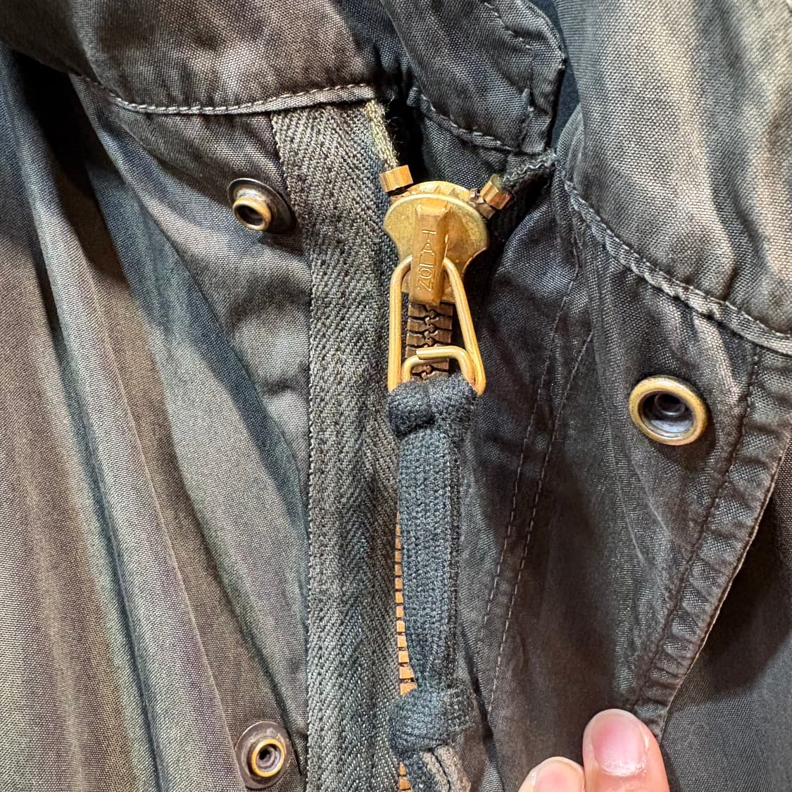 [M] US ARMY 미군 M51 개파카 염색 수선 상품이미지2