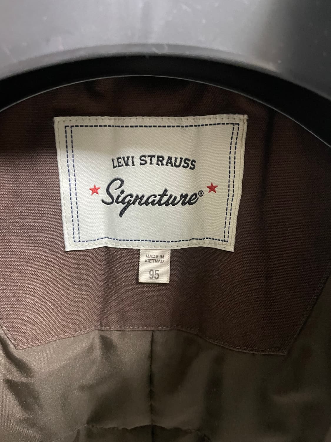 Levi‘s 브라운 집업 자켓 상품이미지5